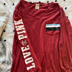 PINK lounge long sleeve